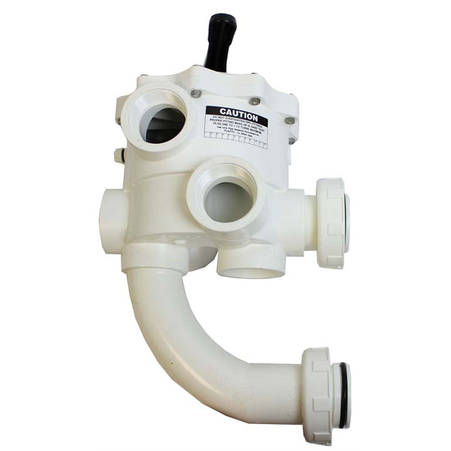 PENTAIR 261152 2" HiFlow Valve Side Mount 6 Position for D.E Filter (Used)
