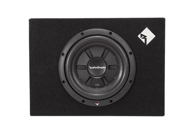New Rockford Fosgate 10" 400 Watts Shallow Car Subwoofer Sub Enclosure (4 Pack)