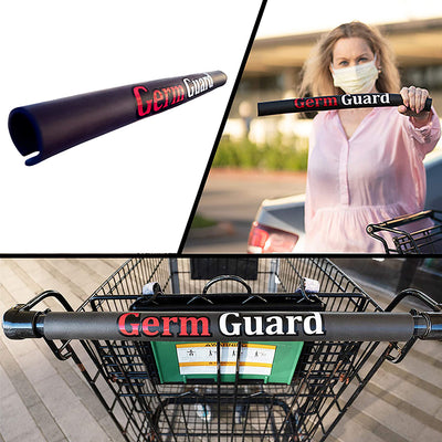 dbest products Germ Gard Contactless Shopping Cart Handle Cover (5pk) (Open Box)