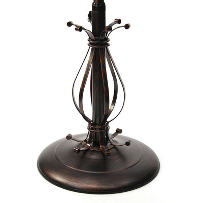 DecoBREEZE Adjustable Oscillating Outdoor Pedestal Fan Prestigious Brown (Used)
