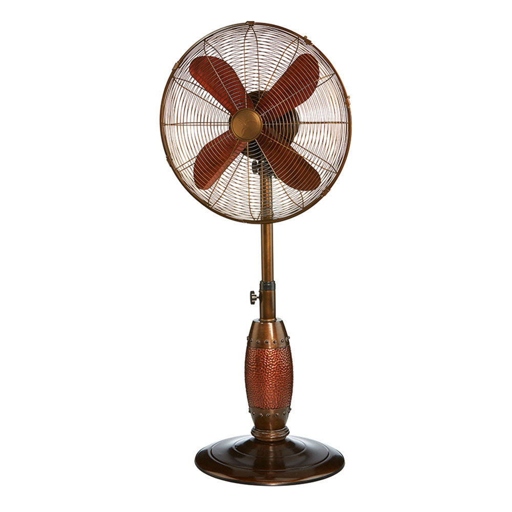 DecoBREEZE Outdoor 53 Watt Oscillating 3 Speed Floor Fan, Coppertino (Open Box)