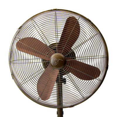 DecoBREEZE Outdoor 53 Watt Oscillating 3 Speed Floor Fan, Coppertino (Open Box)