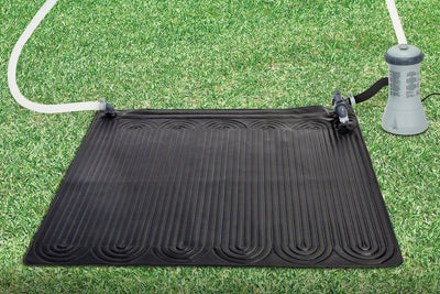 Intex Solar Mat Above Ground Swimming Pool Water Heater, Black (4 Pack) - VMInnovations