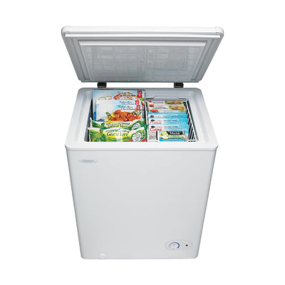 Danby 3.8 Cubic Feet Mini Upright Deep Freezer Storage Chest, White (For Parts)