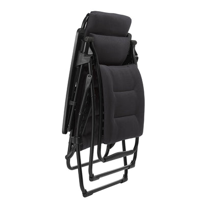 Lafuma Futura Air Comfort Zero Gravity Outdoor Recliner Chair, Acier (2 Pack)