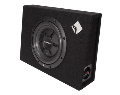 New Rockford Fosgate 10" 400 Watts Shallow Car Subwoofer Sub Enclosure (4 Pack)