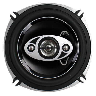 BOSS Audio P55.4C 5.25" 300W 4-Way Car Coaxial Audio Speakers Stereo (8 Pack)