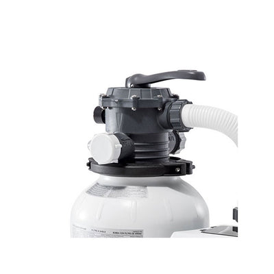 Intex 2100 GPH Above Ground Pool Sand Filter Pump with Automatic Timer (2 Pack)