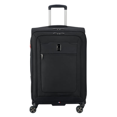 DELSEY Paris 25" Expandable Spinner Upright Hyperglide Luggage Suitcase, Black