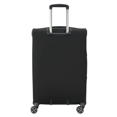 DELSEY Paris 25" Expandable Spinner Upright Hyperglide Luggage Suitcase, Black