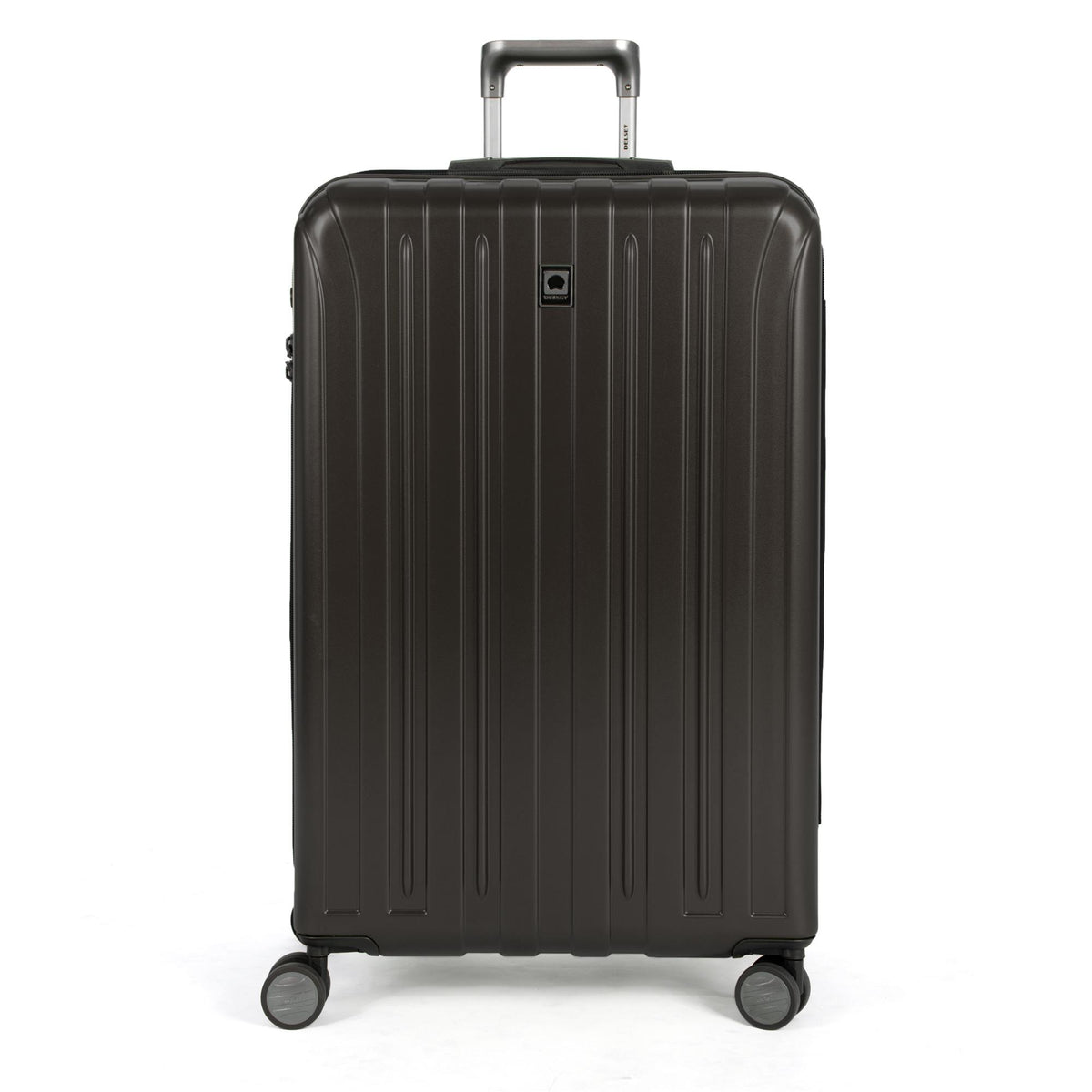 DELSEY Paris Titanium 29" Checked Spinner Rolling Luggage Suitcase (Open Box)