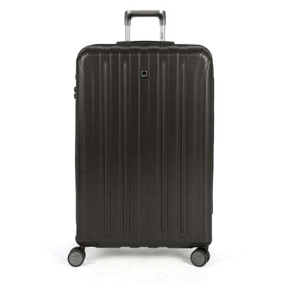 DELSEY Paris Titanium 29" Checked Spinner Rolling Luggage Suitcase (Open Box)
