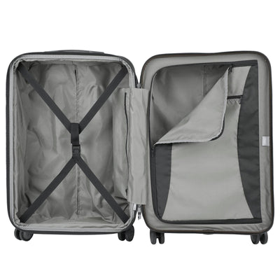 DELSEY Paris Titanium 29" Checked Spinner Rolling Luggage Suitcase (Used)