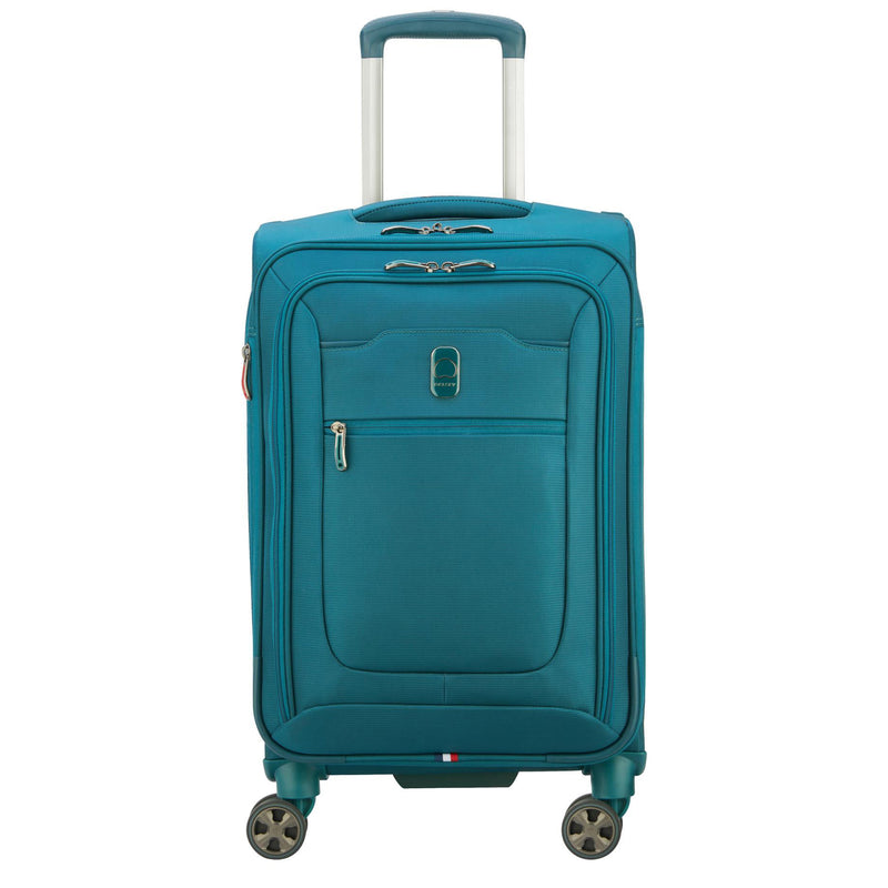 DELSEY Paris 21" Upright Spinner Hyperglide Carry Luggage Case, Teal (Open Box)