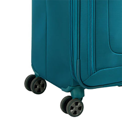 DELSEY Paris 29" Spinner Upright Hyperglide Luggage Suitcase, Teal (Open Box)