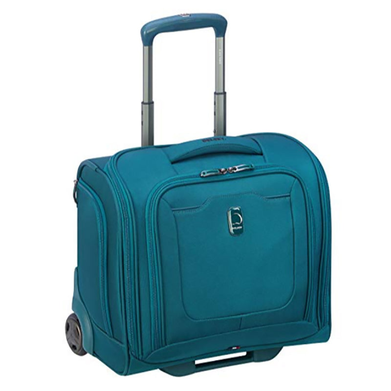 DELSEY Paris 4 Sized Reliable Hyperglide Travel Luggage Bag Set, Teal (Open Box)
