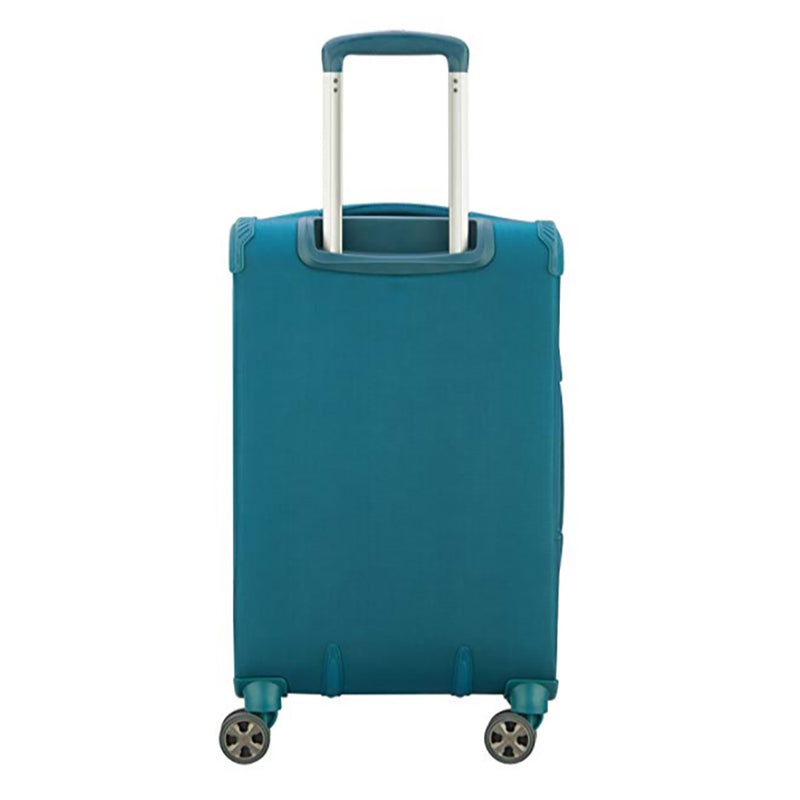 DELSEY Paris 4 Sized Reliable Hyperglide Travel Luggage Bag Set, Teal (Open Box)