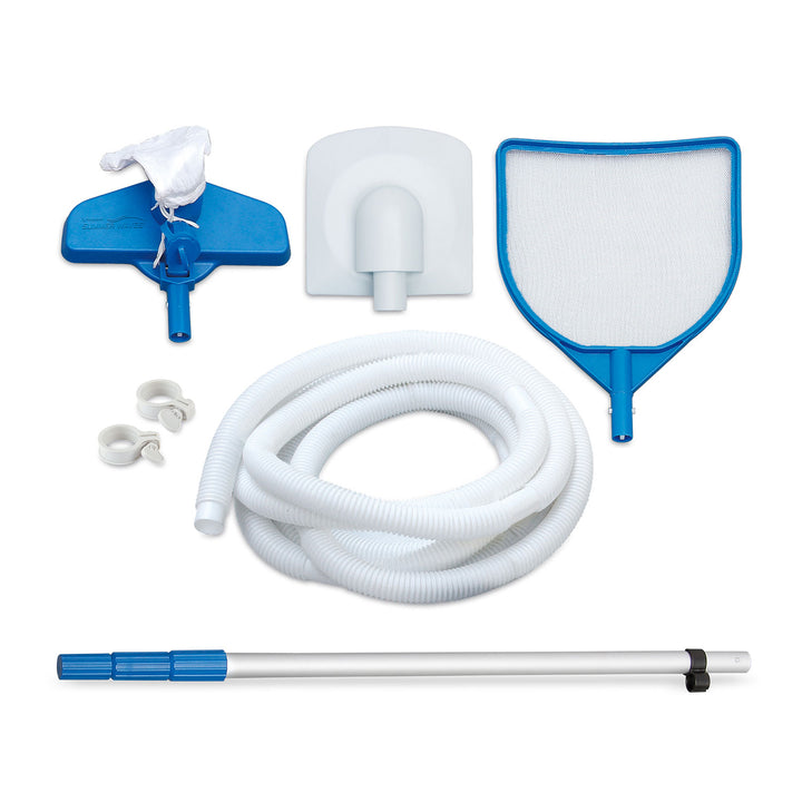 Summer Waves Elite 18ft x 48in Metal Frame Pool Set w/ Filter Pump (Open Box)