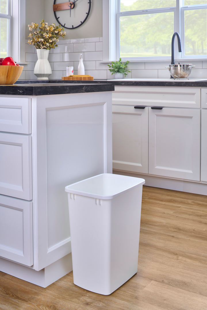 Rev-A-Shelf 35 qt. Under Sink Pullout Trash Can Replacement, RV-35-52 - VMInnovations