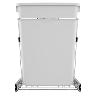 Rev-A-Shelf Sidelines Double 35 Qt Pull Out Trash Waste Containers (Open Box)