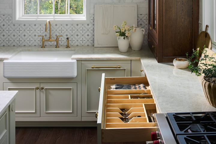 Rev-A-Shelf Trim to Fit Shallow Drawer Organizer, 33.13" x 22", 4WUTCT-36-1