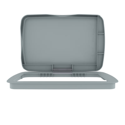 Rev-A-Shelf 32 qt. Trash Can Replacement Lid, Gray (Lid Only), RV-32-LID-14-1-40 - VMInnovations