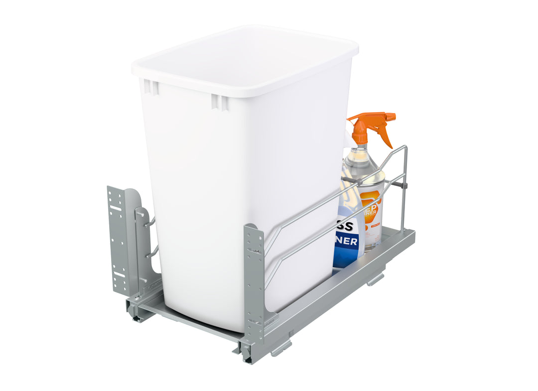 Rev-A-Shelf Pullout Kitchen Trash Can 35 qt. with Soft-close, 53WC-1535SCDM-111