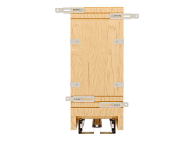 Rev-A-Shelf 8" Pullout Cabinet Organizer, Ball-bearing Soft-close, 447-BCBBSC-8C