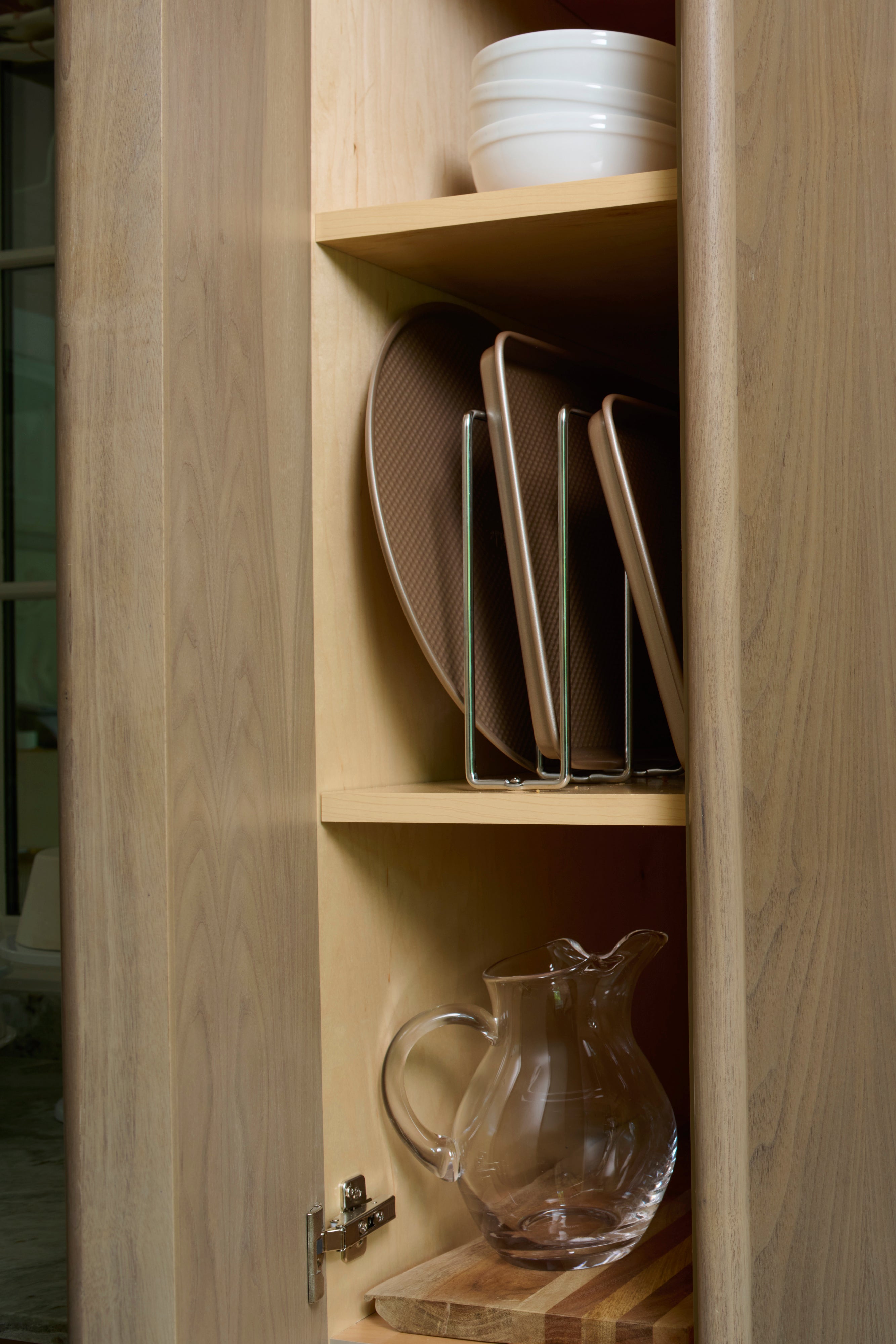 Rev-A-Shelf 596-10CR-52 Chrome U-Shaped Bakeware Cabinet Organizer (Open Box)