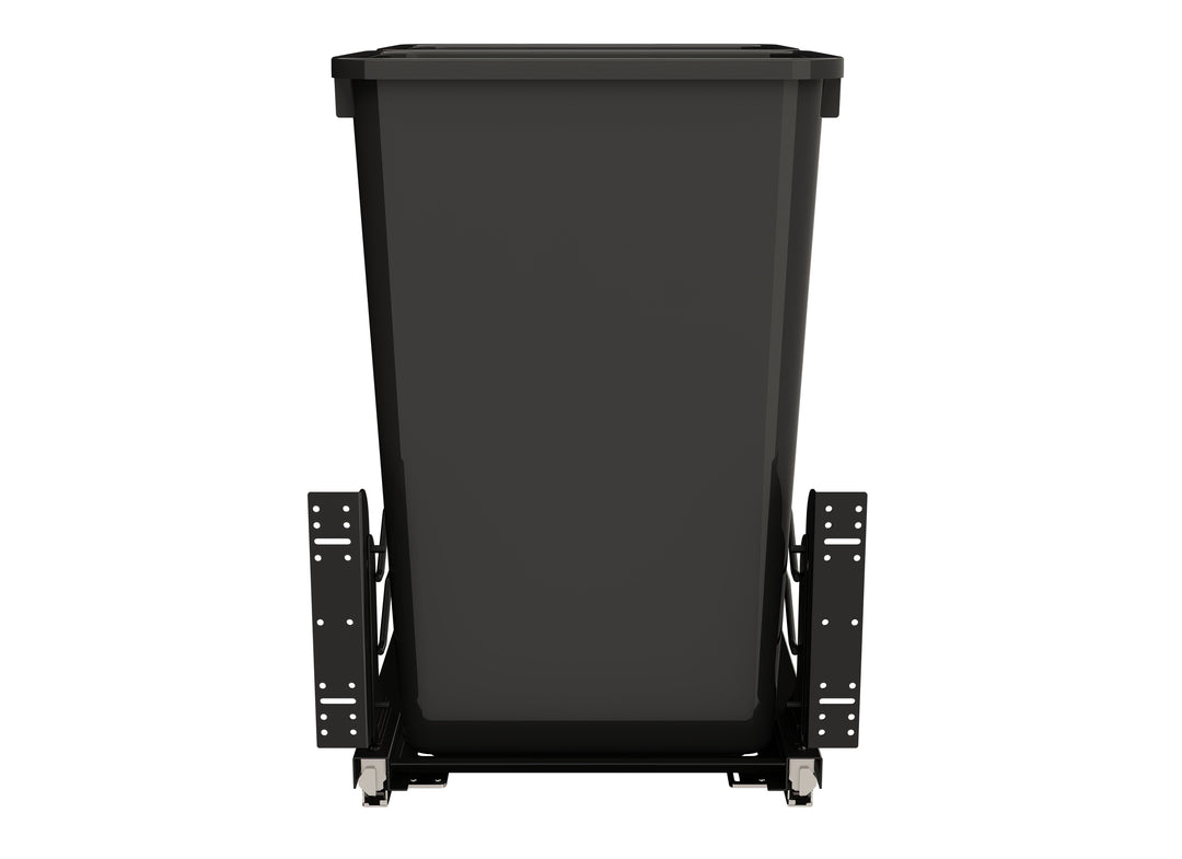 Rev-A-Shelf Double Pullout Kitchen Trash Can 50 qt. Soft-Close 53WC-2150SCDM-218