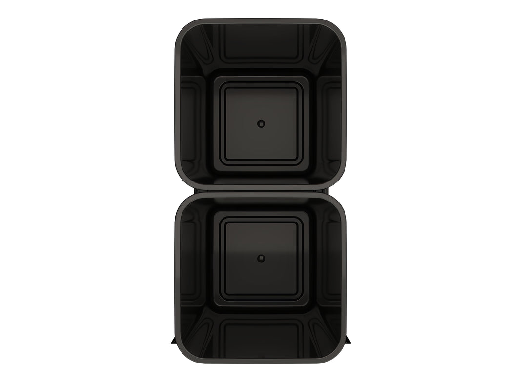 Rev-A-Shelf Double Pullout Kitchen Trash Can 27 qt. Soft-Close 53WC-1527SCDM-218