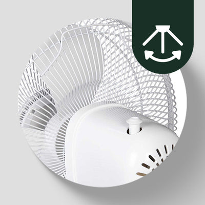 HomePointe Westpointe 12" Table Fan w/3 Speed Settings for Home and Office(Used) - VMInnovations