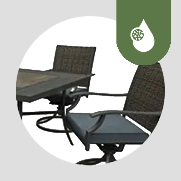 Four Seasons Courtyard Belmont 5 Piece All Weather Patio Furniture Dining Set