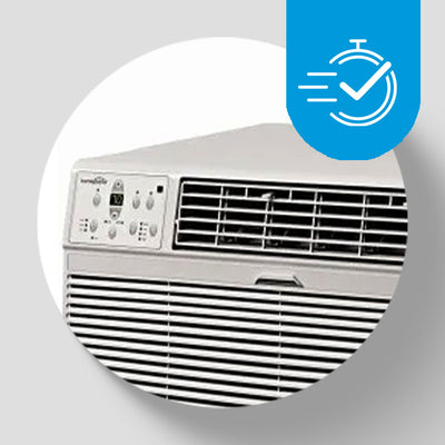 HomePointe 12,000 BTU Air Conditioner with Touch Control and LED Display, White - VMInnovations