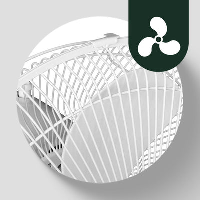 HomePointe Westpointe 12" Table Fan w/3 Speed Settings for Home and Office(Used) - VMInnovations