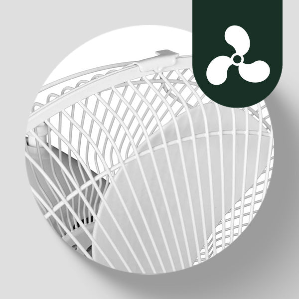 HomePointe Westpointe 12" Table Fan w/3 Speed Settings for Home and Office(Used) - VMInnovations