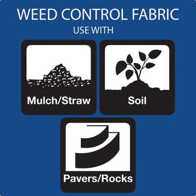 DeWitt Weed Barrier Pro Landscape Fabric in Brown 3' x 100' Refill (2 Pack) - VMInnovations