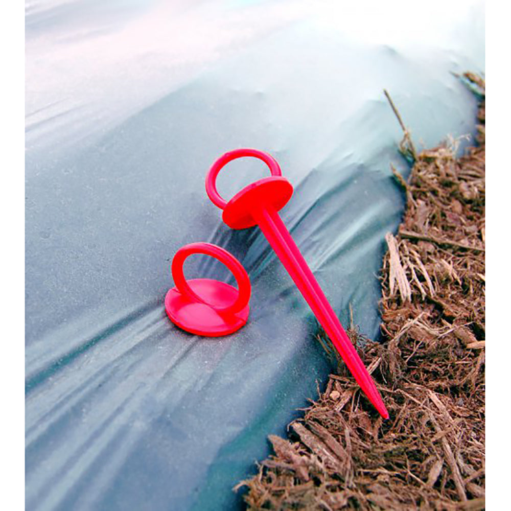 DeWitt Company UV-Treated Plastic Re-Pin Anchors, Red, 300 Count (Open Box)