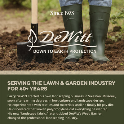 DeWitt Sunbelt 4x300 Ft Woven Weed Barrier Landscape Ground Cover, 3.2 oz (Used)