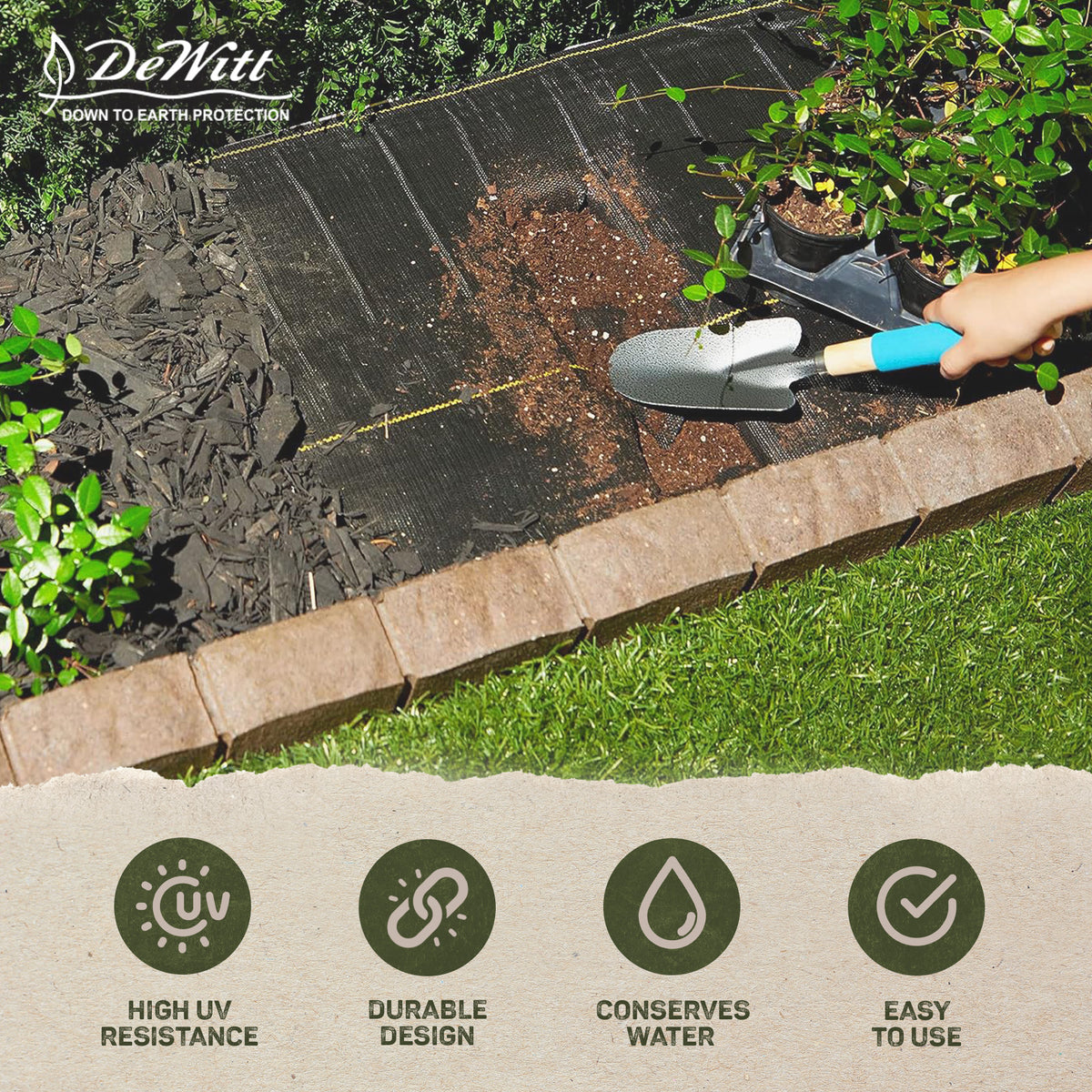 DeWitt P3 3x250' 5 Oz Pro 5 Commercial Landscape Weed Barrier Fabric (Open Box)