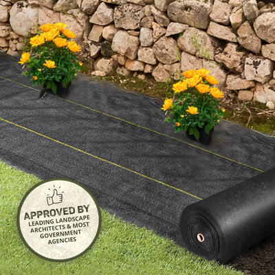 DeWitt P3 Pro 5 5oz 3' x 250' Commercial Landscape Weed Barrier Ground Fabric