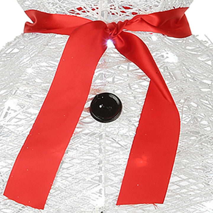 National Tree Company 36 Inch Prelit Snowman Decoration w/ Lights (Open Box)