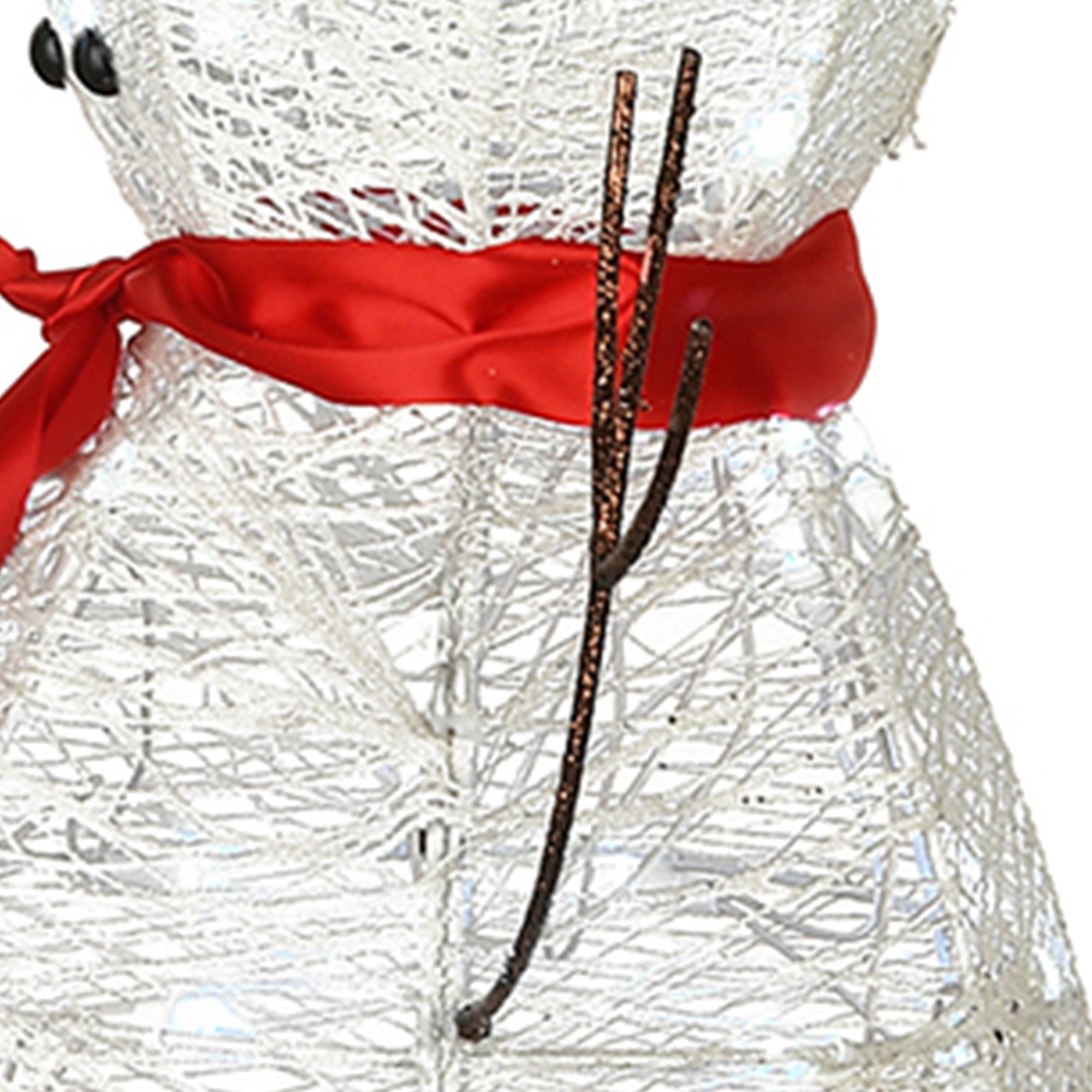 National Tree Company 36 Inch Prelit Snowman Decoration w/ Lights (Used) - VMInnovations