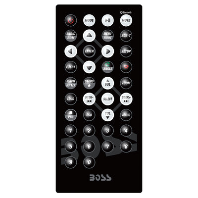 Boss Audio 320W Double DIN In-Dash Car Receiver and KIT10 Car Audio Wiring Kit