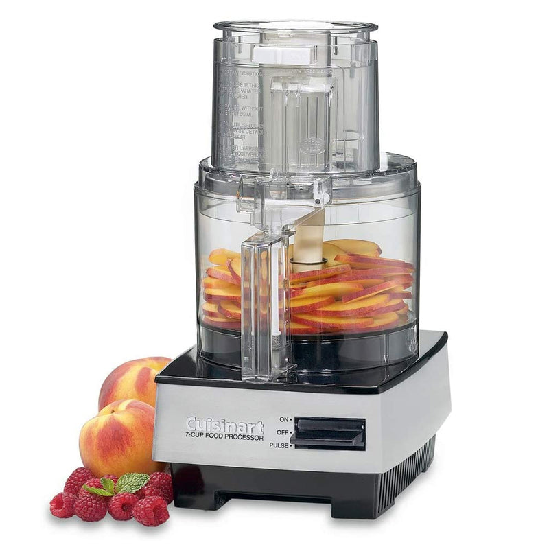Cuisinart 7-Cup Food Processor with Detachable Stainless Steel Blades (Open Box)