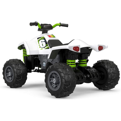 Fisher Price Power Wheels Battery Powered Electric Kids Car ATV Ride Toy, Green - VMInnovations