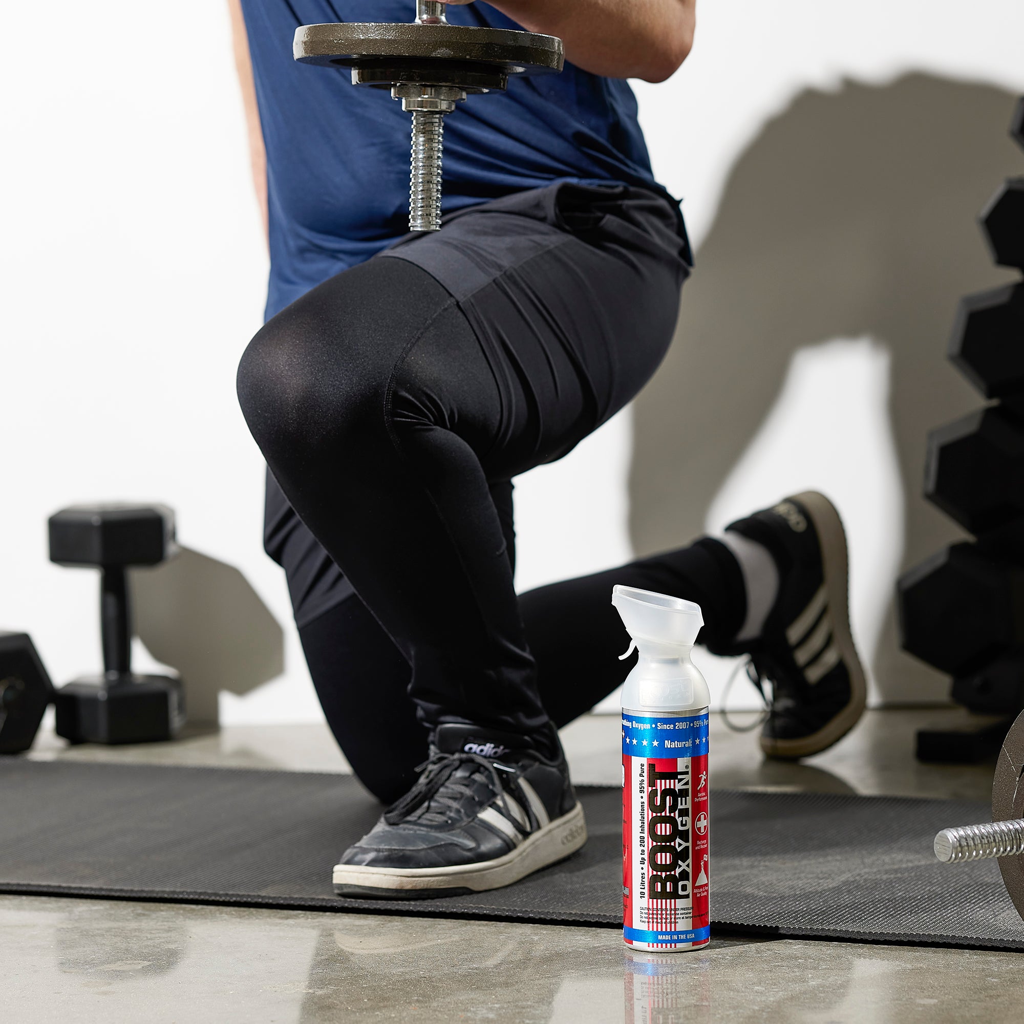 24 Pack 10L Boost Oxygen Stars and Stripes Pure Canned Oxygen Canister, Natural - VMInnovations