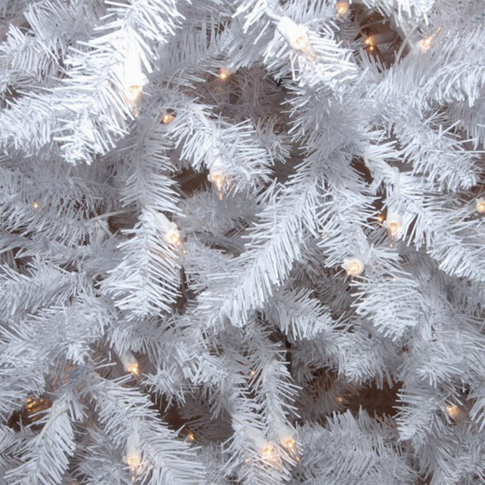 National Tree Company 9Ft Dunhill Fir Prelit Christmas Tree w/Stand, White(Used) - VMInnovations