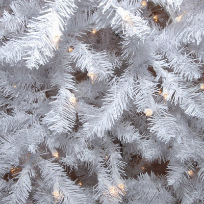 National Tree Company 9Ft Dunhill Fir Prelit Christmas Tree w/Stand, White(Used) - VMInnovations