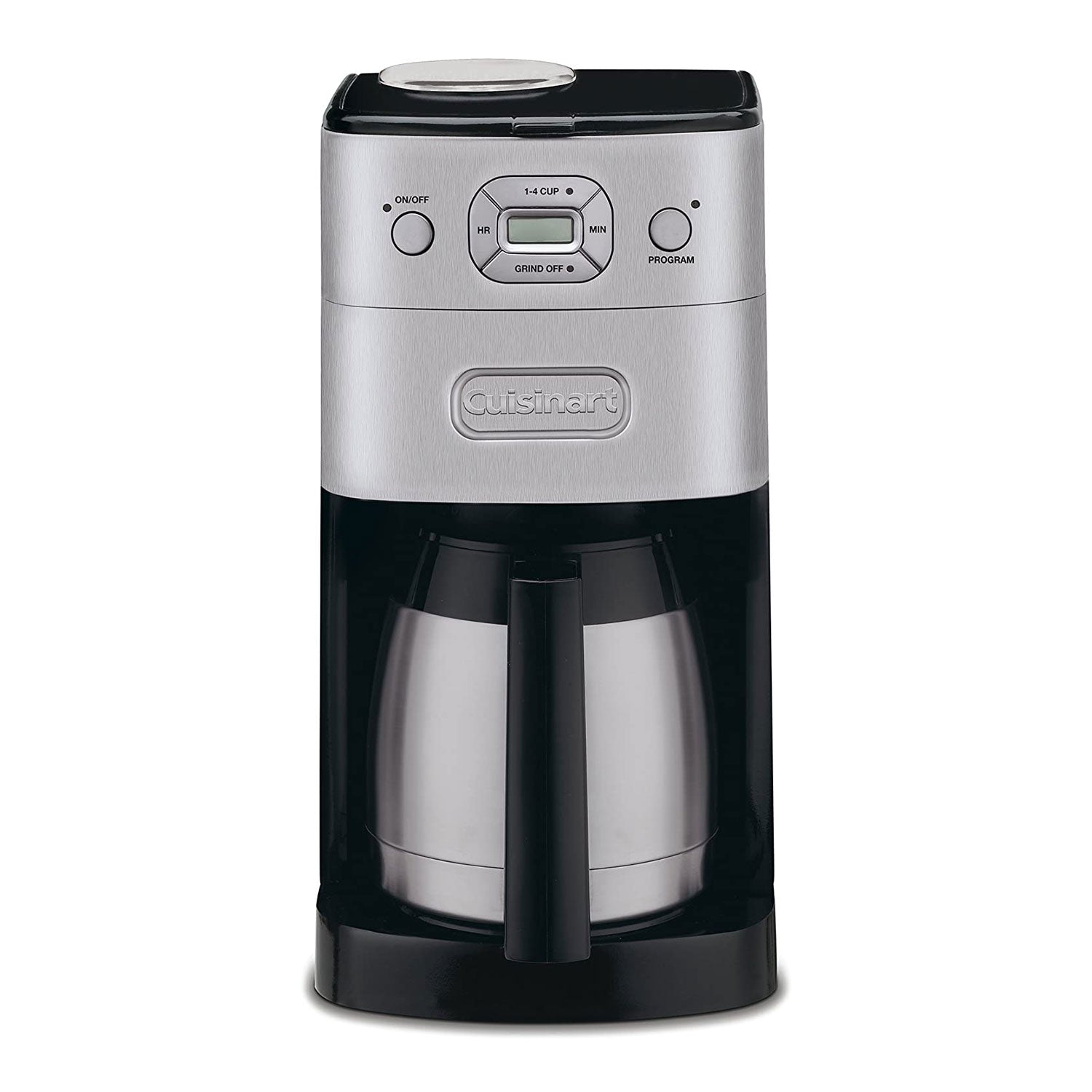 Cuisinart DGB-650BC Grind and Brew 10 Cup Automatic Thermal Coffee Maker, Silver